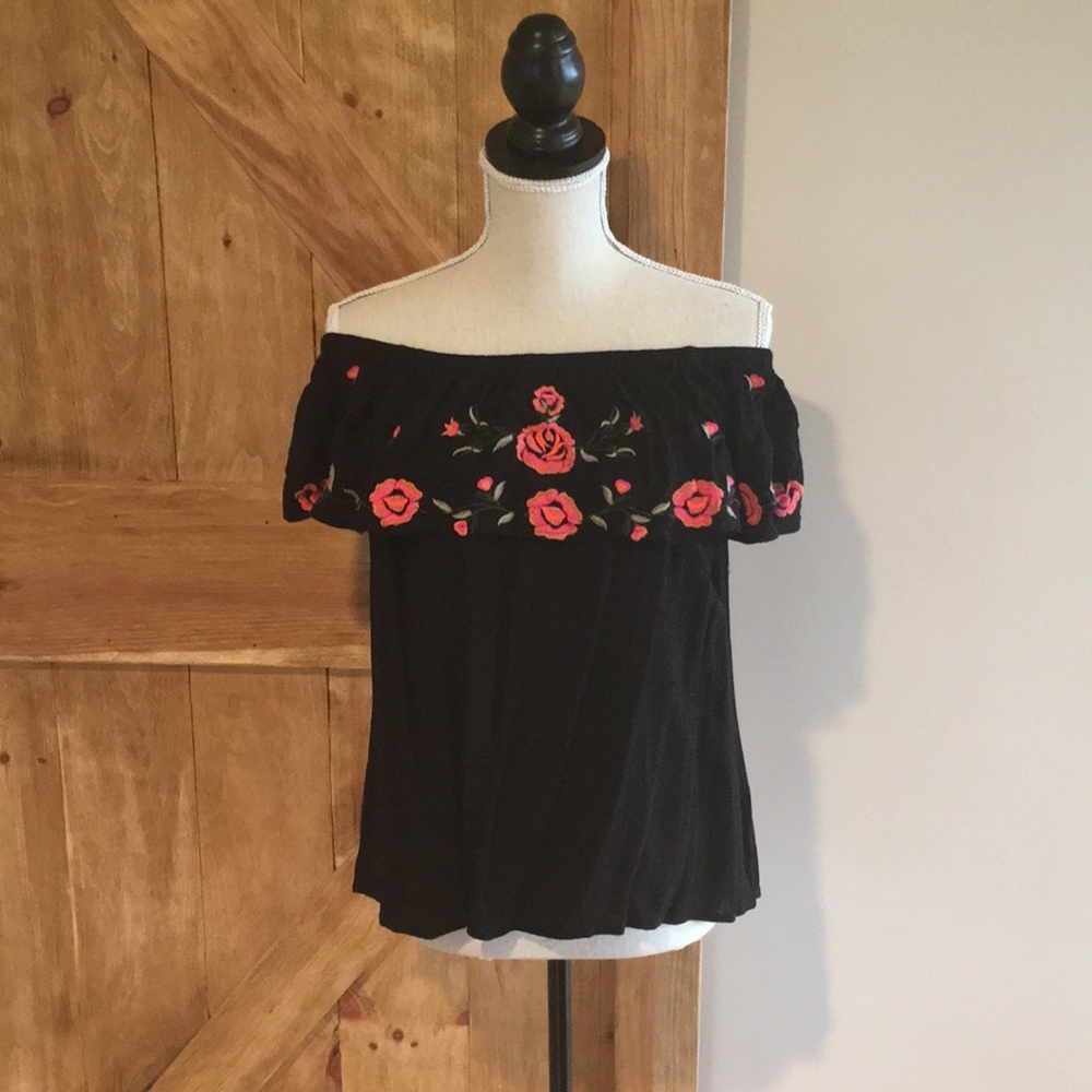 Fun off the shoulder top